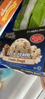 Cookie Dough Flavored Ice Cream With Cookie Dough Chunks, Cookie Dough