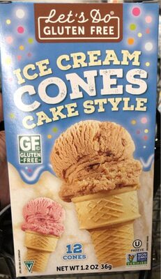 Cake Style Ice Cream Cones, Cake Style