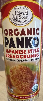 Edward & Sons, Organic Panko Japanese Style Breadcrumbs, Original, Original