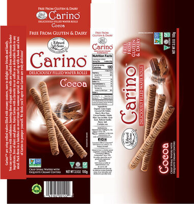 Cocoa Crisp Spiral Wafers With Exquisite Creamy Centers, Cocoa