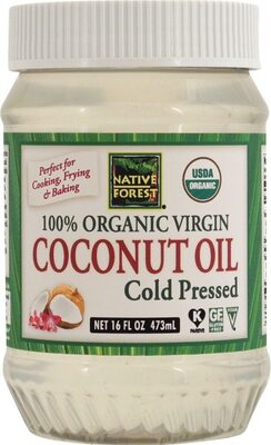100% Organic Virgin Cold Pressed Coconut Oil