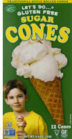 Gluten Free Rolled Style Sugar Cones