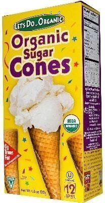Rolled Style Sugar Cones
