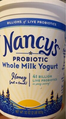 Plain Honey Yogurt, Plain