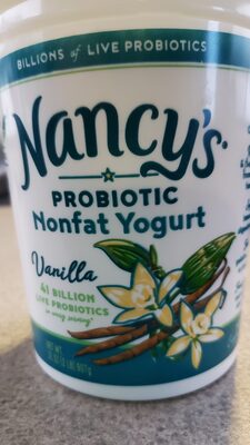 Nancys Vanilla Yogurt, Vanilla