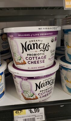 Organic Probiotic Cottage Cheese