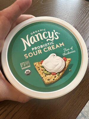 Probiotic Organic Sour Cream, Sour