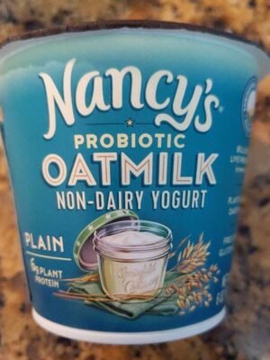 Plain Probiotic Oatmilk Non-Dairy Yogurt, Plain