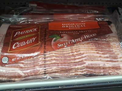 Sweet Apple-Wood Smoked Regular Sliced Original Bacon, Sweet Apple-Wood
