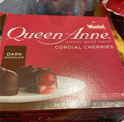 Dark Chocolate Flavored Cordial Cherries, Dark Chocolate