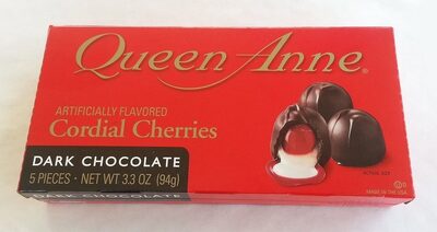 Dark Chocolate Cordial Cherries, Dark Chocolate