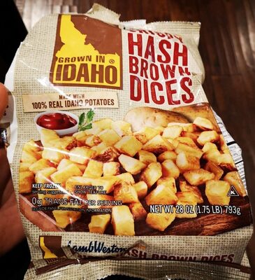 Crispy Dices Hash Brown