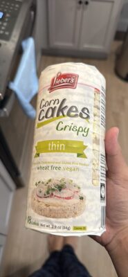 Crispy Thin Corn Cakes, Crispy