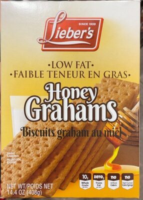 Low Fat Honey Grahams, Honey