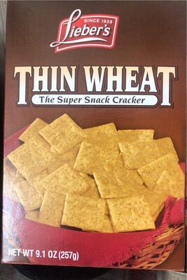 Thin Wheat Crackers