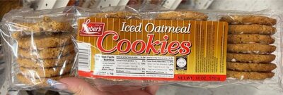 Iced Oatmeal Cookies