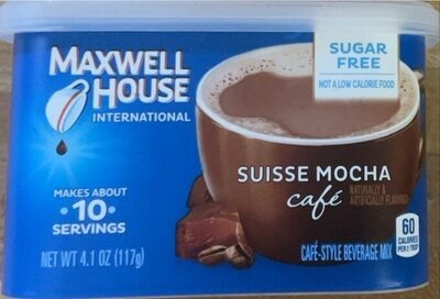 Suisse Mocha Cafe Cafe-Style Beverage Mix, Suisse Mocha Cafe