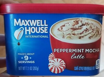 Peppermint Mocha Latte Cafe-Style Beverage Mix, Peppermint Mocha Latte