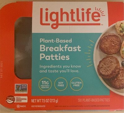 Plant-Based Breakfast Patties
