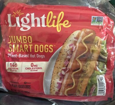 Plant-Based Jumbo Smart Hot Dogs