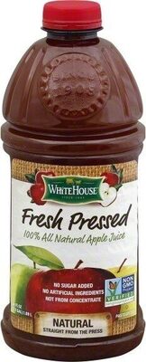 Whole House, Fresh Pressed 100% All Natural Apple Juice