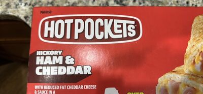 Hickory Ham & Cheddar With Reduced Fat Cheddar Cheese & Sauce In A Crispy Buttery Crust Sandwich, Hickory Ham & Cheddar In A Crispy Buttery Crust