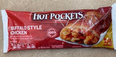 HOT POCKETS Buffalo Style Chicken 4oz