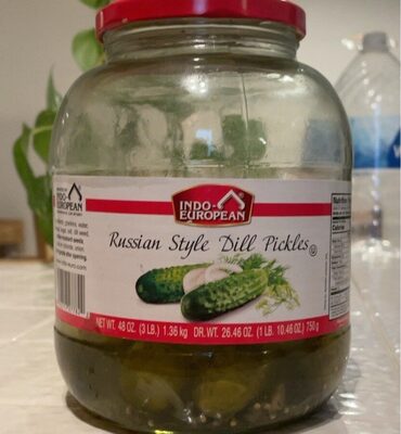 Russian Style Dill Pickles, Russian Style