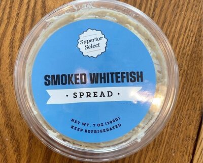 Smoked Whitefish Spread, Smoked Whitefish