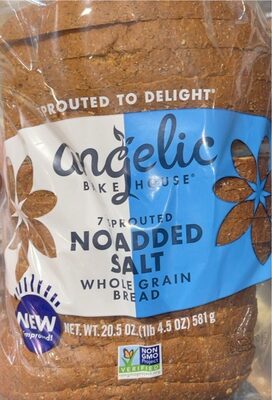 No Salt Added Sprouted Whole Grain Bread