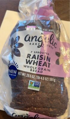 Sprouted Wheat With Raisin Whole Grain Bread
