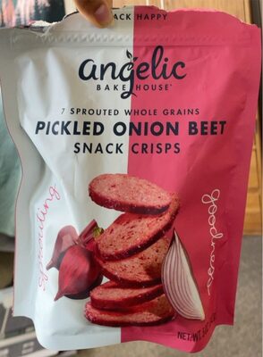 Pickled Sweet Onion Beet Crisps, Pickled Sweet Onion Beet