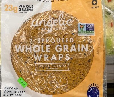7 Sprouted Whole Grain Wraps, 7 Sprouted