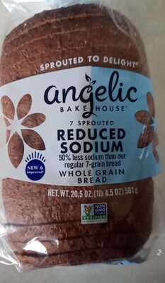 7 Sprouted Reduced Sodium Whole Grain Bread, 7 Sprouted