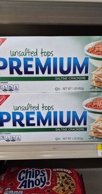 Nabisco Premium Crackers Unsalted1X16 Oz