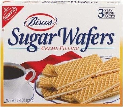 Nabisco Biscos Sugar Wafers Cookies 1X8.500 Oz