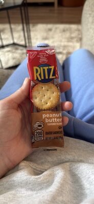 Nabisco Ritz Lunchbox Crackers Peanut Butter 1X1.38 Oz