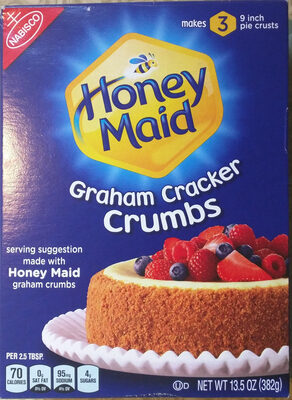 Nabisco Honey Maid Graham Cracker Crumbs Supermix 1X13.5 Oz