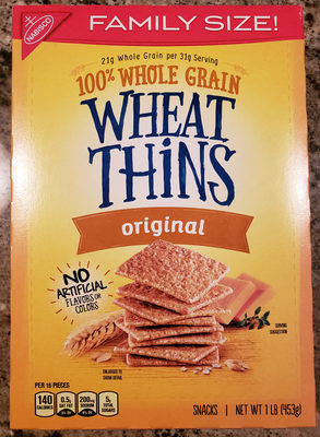 Nabisco Wheat Thins Crackers 1X16 Oz