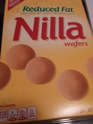 Nabisco Nilla Wafer Cookies Reduced Fat1X11 Oz