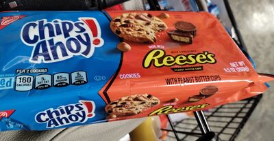 Chewy Cookies Made With Reese's Milk Chocolate Peanut Butter Cups, Chewy Reese's Milk Chocolate Peanut Butter Cups