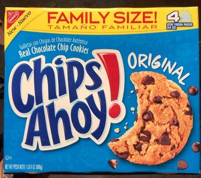 Nabisco Chips Ahoy! Cookies Family Size 1X24.000 Oz