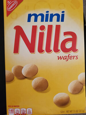 Nabisco Nilla Wafer Cookies 1X11 Oz