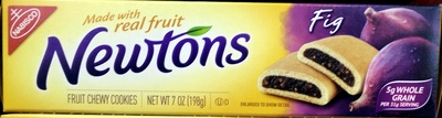 Nabisco Newtons Lunchbox Cookies Convenience Pack Fig 1X7.000 Oz
