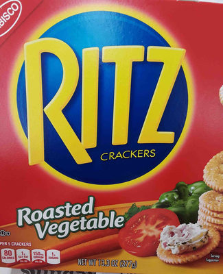 Roasted Vegetable Crackers, Roasted Vegetable