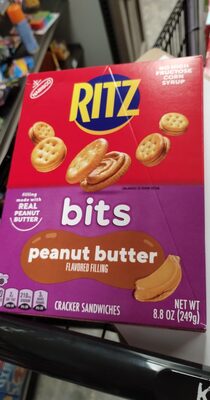 Bits Peanut Butter Cracker Sandwiches
