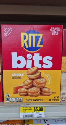 Cheese Cracker Sandwiches Bits, Cheese