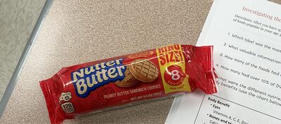 Nabisco Nutter Butter Cookies Nutter Butter 1X3.500 Oz