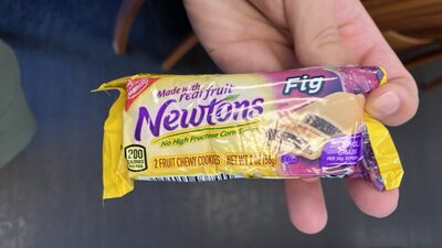 Nabisco Newtons Lunchbox Cookies Fig 1X2 Oz