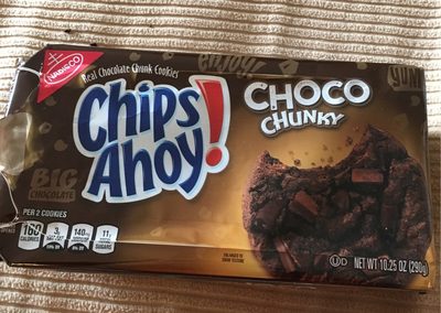 Choco Chunky Real Chocolate Chunk Crunchy Cookies, Choco Chunky